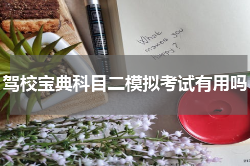 驾校宝典科目二模拟考试有用吗