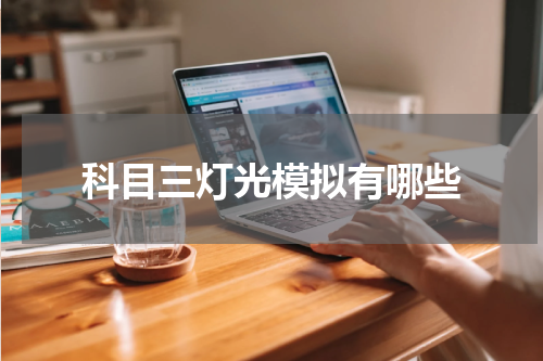 科目三灯光模拟有哪些
