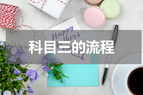 科目三的流程
