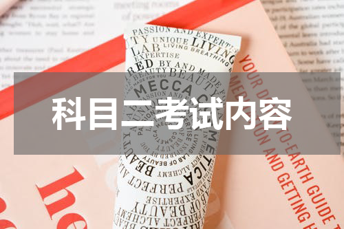 科目二考试内容