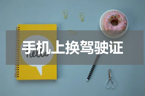 手机上换驾驶证