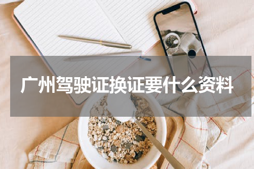 广州驾驶证换证要什么资料
