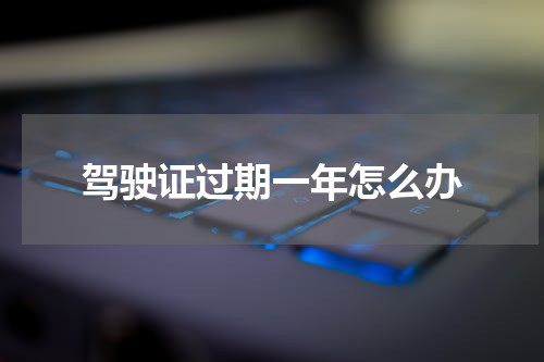 驾驶证过期一年怎么办