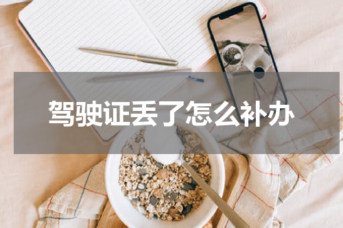 驾驶证丢了怎么补办