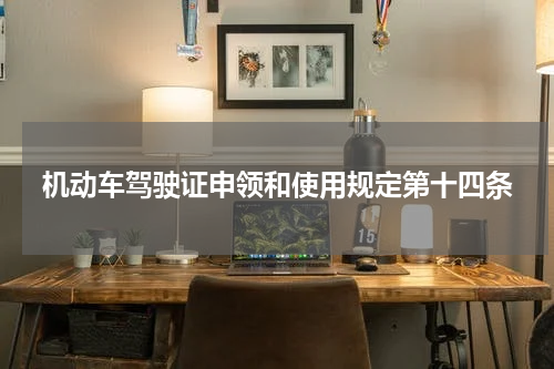 机动车驾驶证申领和使用规定第十四条
