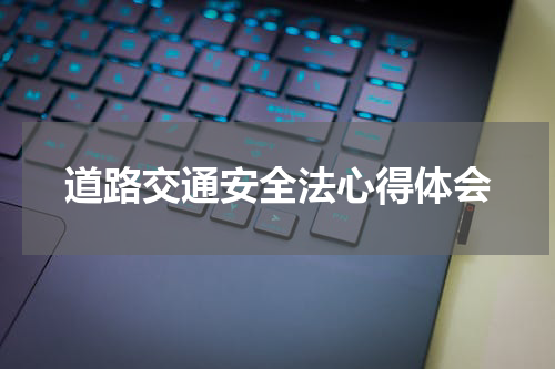 道路交通安全法心得体会