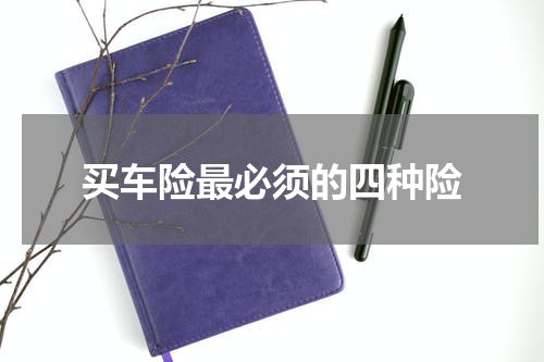 买车险最必须的四种险