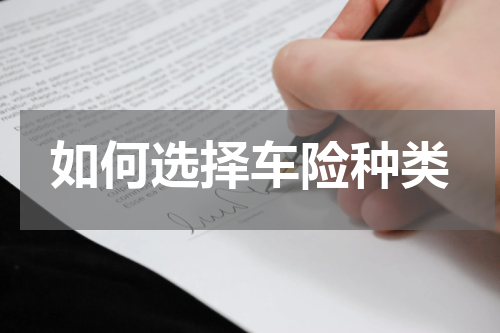 如何选择车险种类