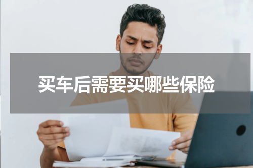 买车后需要买哪些保险
