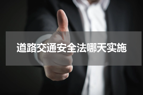 道路交通安全法哪天实施