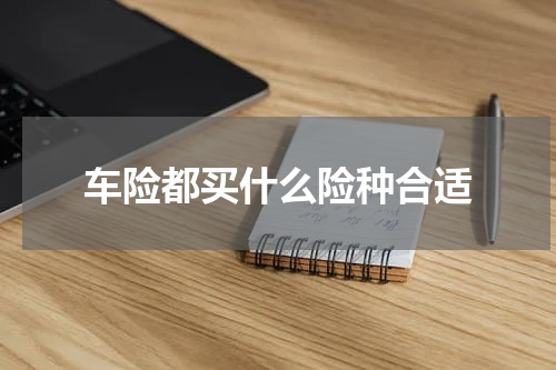 车险都买什么险种合适