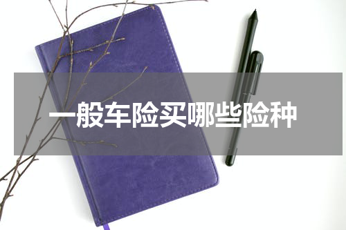 一般车险买哪些险种