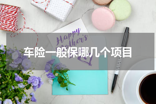 车险一般保哪几个项目
