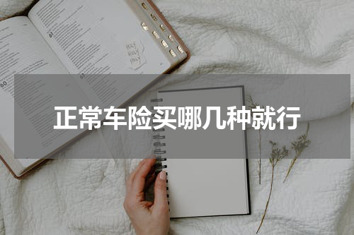 正常车险买哪几种就行