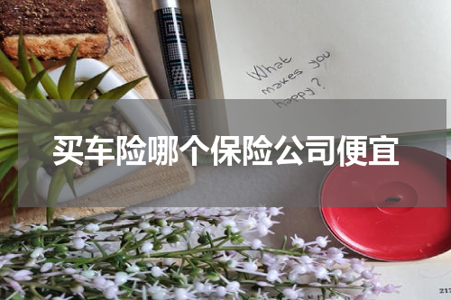 买车险哪个保险公司便宜