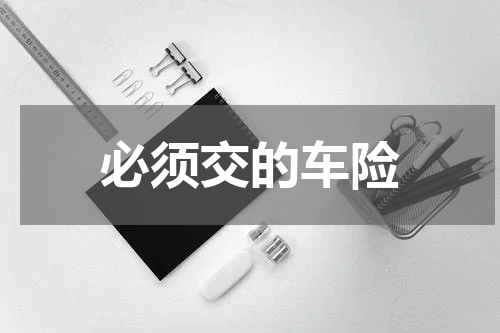 必须交的车险