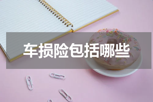 车损险包括哪些