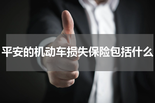 平安的机动车损失保险包括什么