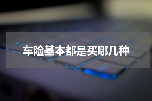 车险基本都是买哪几种