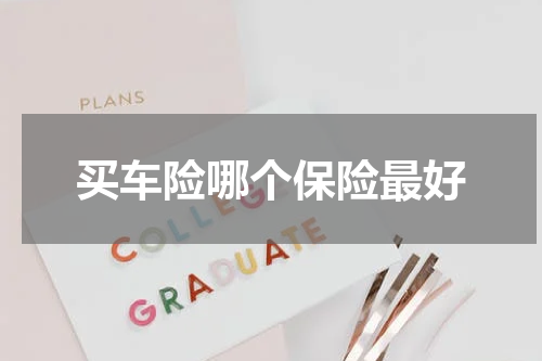 买车险哪个保险最好