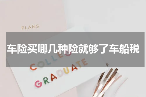 车险买哪几种险就够了车船税