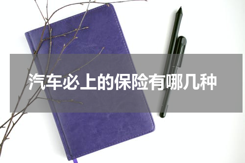 汽车必上的保险有哪几种