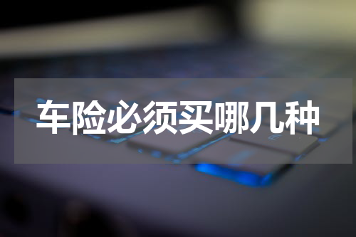 车险必须买哪几种