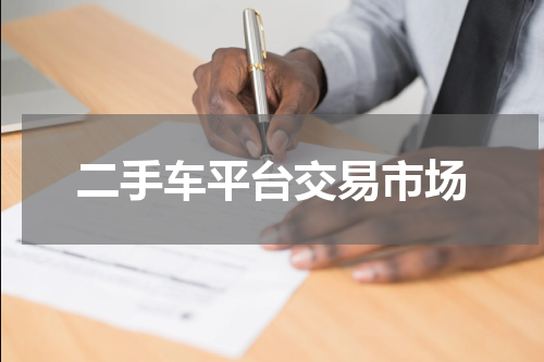 二手车平台交易市场