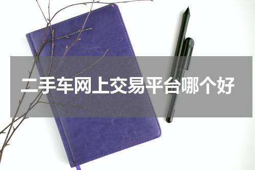 二手车网上交易平台哪个好