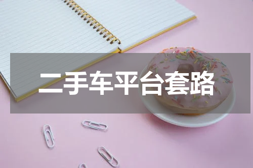 二手车平台套路