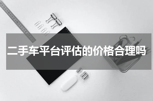 二手车平台评估的价格合理吗