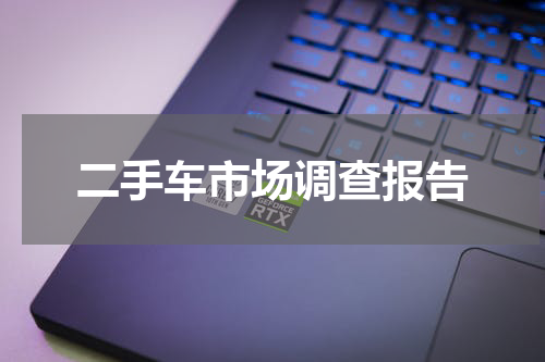二手车市场调查报告