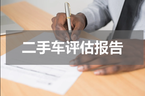 二手车评估报告