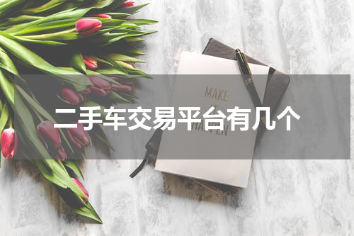 二手车交易平台有几个
