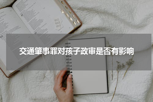 交通肇事罪对孩子政审是否有影响