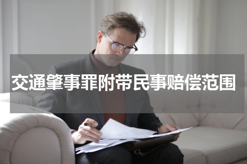 交通肇事罪附带民事赔偿范围