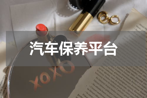 汽车保养平台