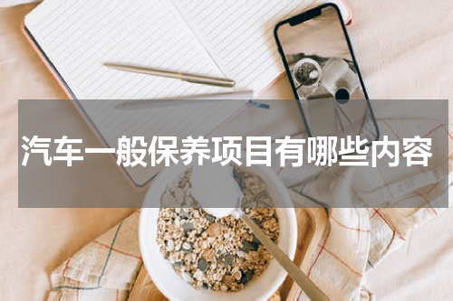 汽车一般保养项目有哪些内容