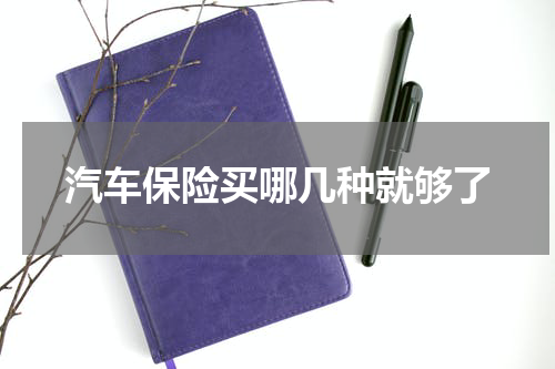 汽车保险买哪几种就够了