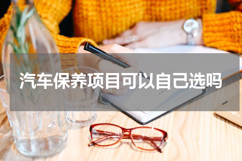 汽车保养项目可以自己选吗