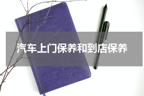 汽车上门保养和到店保养