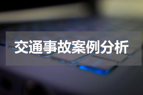 交通事故案例分析