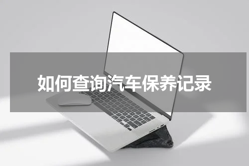 如何查询汽车保养记录