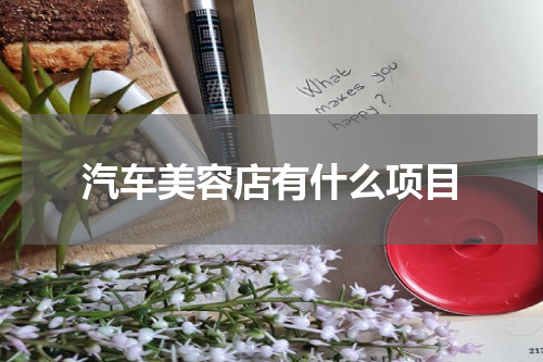 汽车美容店有什么项目