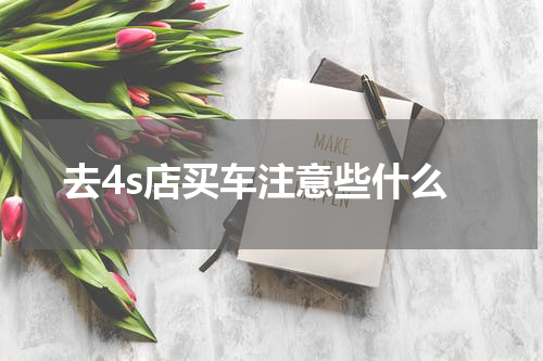 去4s店买车注意些什么