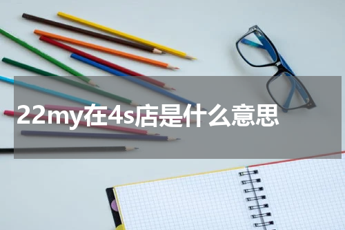 22my在4s店是什么意思