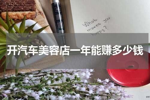 开汽车美容店一年能赚多少钱