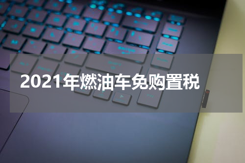 2021年燃油车免购置税