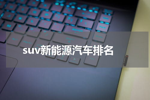 suv新能源汽车排名