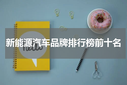 新能源汽车品牌排行榜前十名